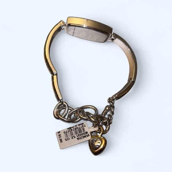 Brighton Ladies Venezia Watch Silver-Gold Plated - VINTAGE - Picture 2 of 11